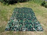 Camouflage tarpaulin Woodland 2x3 m, 120 g/m²