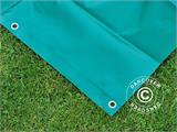 Tarpaulin 5x6 m, PVC 570 g/m², Green