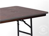 Bankettipöytä PRO 183x76x76cm, Vaneri/Musta (1 kpl)