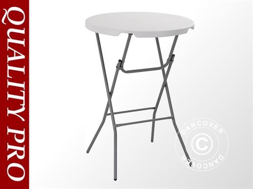 Round Bar Table Ø 80 cm, Light grey