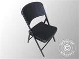 Kokoontaitettavat tuolit 48x43x89cm, Musta, 24 kpl.