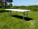 Party package 1 folding table (240 cm) + 2 folding benches (244 cm)