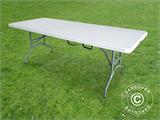 Folding Table PRO 212x86x74 cm, Light grey (10 pcs.)