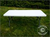 Folding Table PRO 182x74x74 cm, Light grey (10 pcs.)