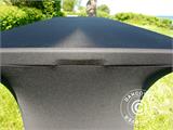 Stretch table Cover 244x75x74 cm, Black