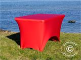 Copri-tavolo elasticizzato 183x75x74cm, Rosso
