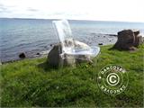 Krēsls, Cristal Light, Caurspidigs, 6 gab ATLICIS TIKAI 1 KOMPLEKTS
