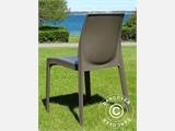 Stacking chair, Rome, Mocha, 1 pcs. ONLY 1 PC. LEFT