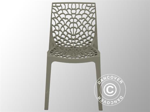 Chair, Gruvyer, Pearl Grey, 6 pcs.