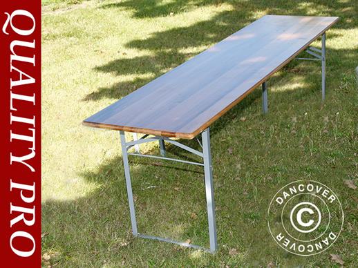 Wooden Table 220x60 cm, Light wood ONLY 3 PCS. LEFT