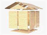 Abrigo de madeira, Bertilo Sylt 3, 1,8x2,38x2,25m