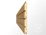 Szopa drewniana, Bertilo Concept, 2,34x2,97x2,27m, Naturalne drewno