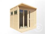 Cabane en bois, Bertilo Concept, 2,34x2,97x2, Naturel