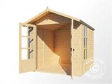 Domek drewniany, Bertilo Melrose, 2,02x2,07x2,15m, Naturalne drewno