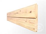 Casetta in legno, Bertilo Teahouse, 2,34x2,26x2,65m, Naturale