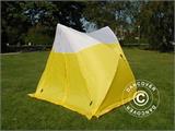 Work tent, Basic 1.8x1.9x2 m, White/yellow
